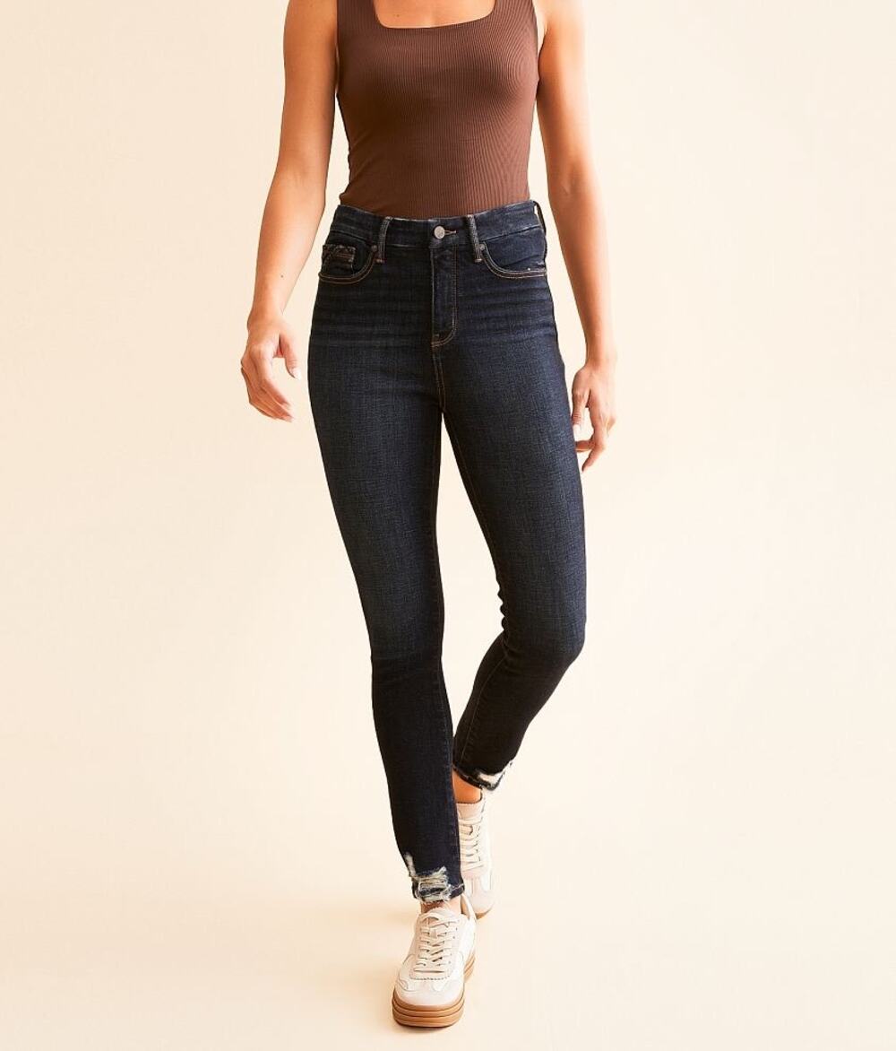 Buckle Black Fit No 75 Ankle Distressed San Diego 20  Skinny Stretch Jeans 30x27